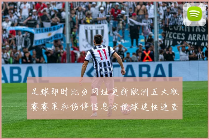 足球即时比分网址更新欧洲五大联赛赛果和伤停信息方便球迷快速查分